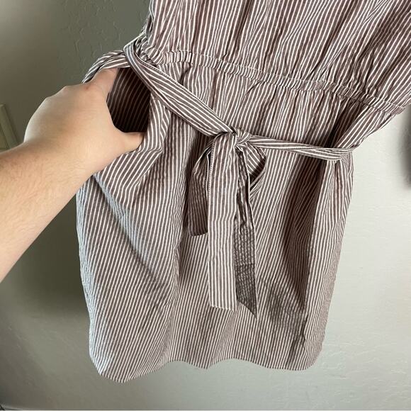 Torrid Striped Mini Cotton Poly Blouson Sleeve Shirt Dress 2X NWT 40056348 - Picture 6 of 16